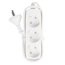 3-stikdåse m/ledning u/jord - Elworks